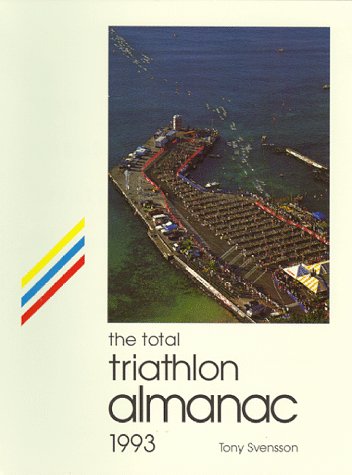 Book cover for The Total Triathlon Almanac 1993