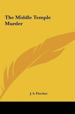 Book cover for The Middle Temple Murder the Middle Temple Murder