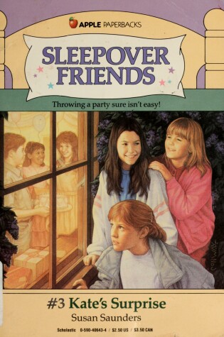 Cover of Sleepover Friends #03: Kate's Suprise