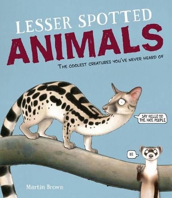 Book cover for Lesser Spotted Animals