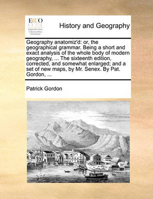 Book cover for Geography Anatomiz'd