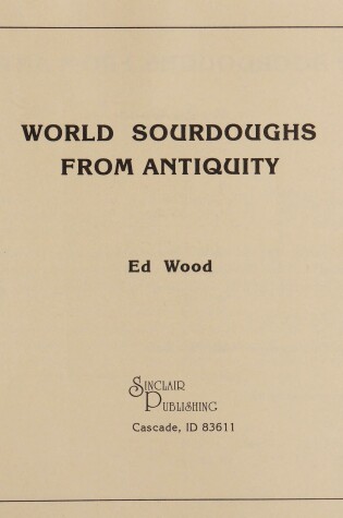 Cover of World Sourdoughs from Antiquity