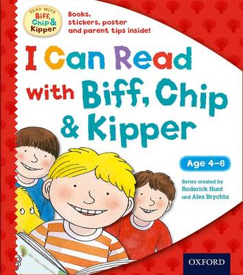 Book cover for I Can Read with Biff, Chip and Kipper Pack
