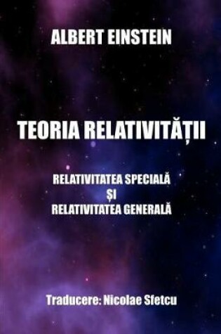 Cover of Teoria Relativitatii