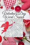 Book cover for The Best Valentine's Day Word Search