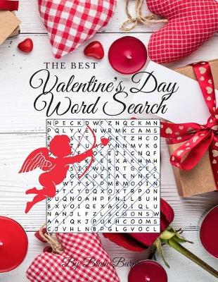 Book cover for The Best Valentine's Day Word Search