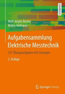 Book cover for Aufgabensammlung Elektrische Messtechnik