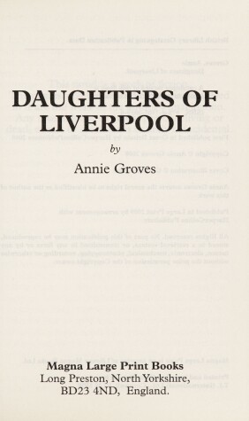 Cover of Daughters Of Liverpool