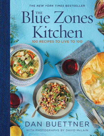 Book cover for The Blue Zones Kitchen