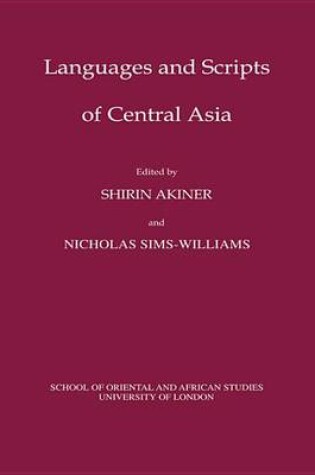 Cover of Languages and Scripts of Central Asia
