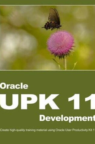 Cover of Oracle UPK 11 Development