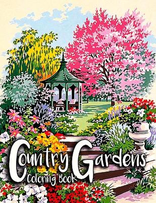 Book cover for Country Garden Coloring Book