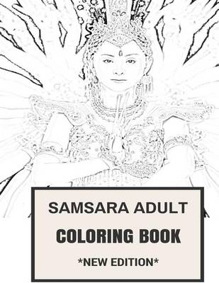 Cover of Samsara Adult Coloring Book