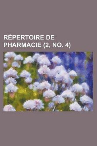 Cover of Repertoire de Pharmacie