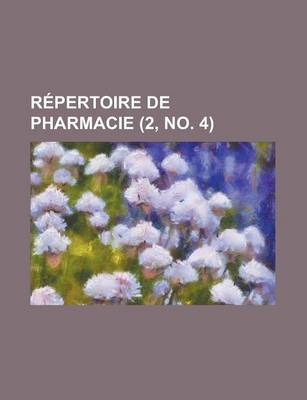 Book cover for Repertoire de Pharmacie