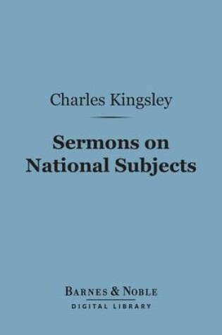 Cover of Sermons on National Subjects (Barnes & Noble Digital Library)