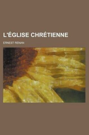 Cover of L'Eglise Chretienne