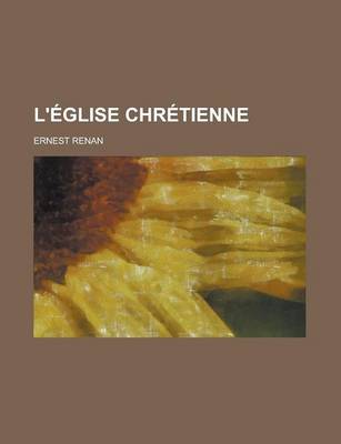 Book cover for L'Eglise Chretienne