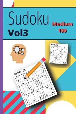 Book cover for Sudoku Medium Vol 3