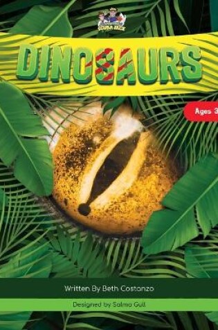 Cover of Dinosaur Activity Workbook for Kids Ages 3-8