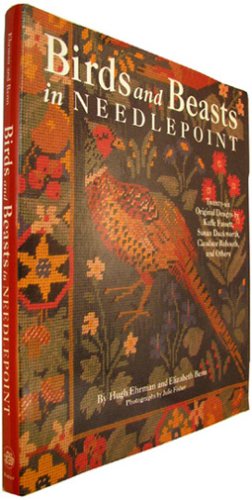 Book cover for Birds and Beasts in Needlepoint