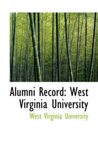 Cover of Alumni Record