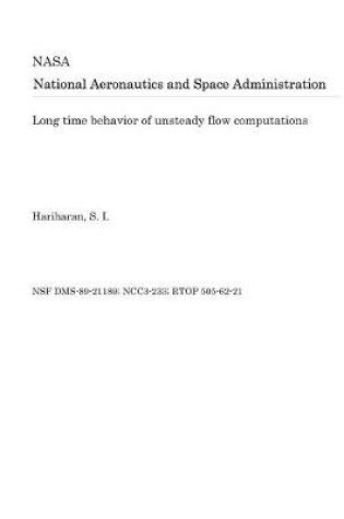 Cover of Long Time Behavior of Unsteady Flow Computations