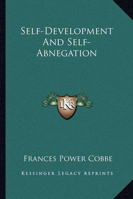 Book cover for Self-Development and Self-Abnegation