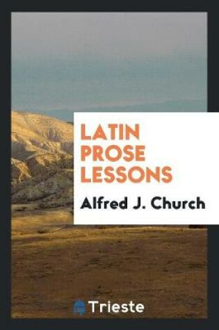 Cover of Latin Prose Lessons