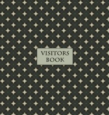 Cover of Visitors Book (Hardback), Guest Book, Visitor Record Book, Guest Sign in Book