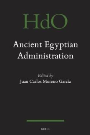 Cover of Ancient Egyptian Administration