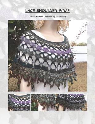 Book cover for Lace Shoulder Wrap - Crochet Pattern