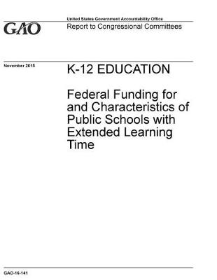 Book cover for K-12 Education