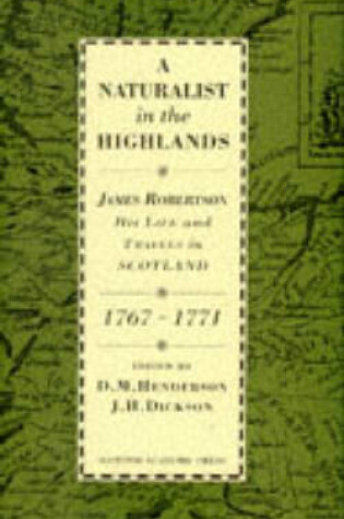Cover of A Naturalist in the Highlands