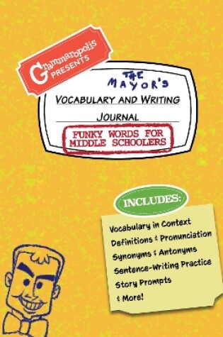 Cover of Funky Words for Middle Schoolers Vocabulary and Writing Journal