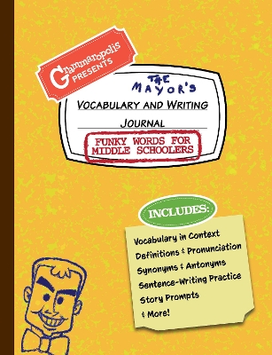 Cover of Funky Words for Middle Schoolers Vocabulary and Writing Journal