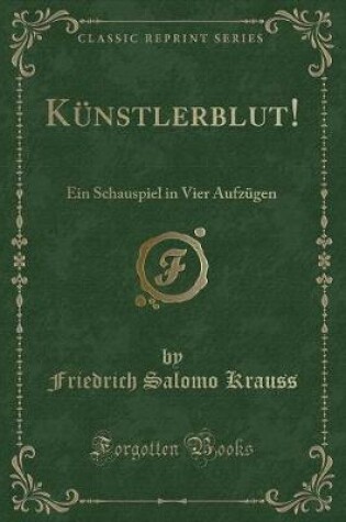 Cover of Künstlerblut!