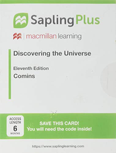 Book cover for Saplingplus for Discovering the Universe (Single Term Access)