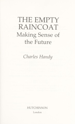 Book cover for The Empty Raincoat