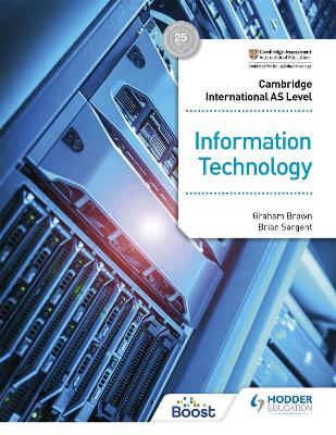 Book cover for Cambridge International AS Level Information Technology Student's Book