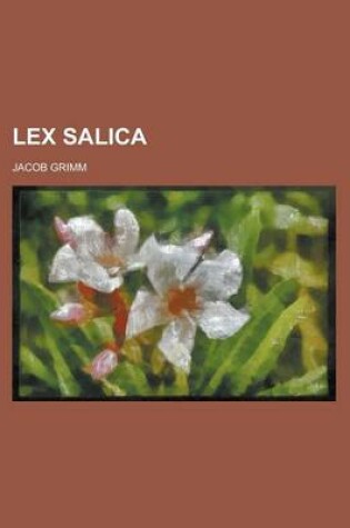 Cover of Lex Salica