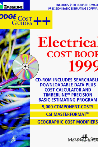 Cover of Electrical Cost Book 1999