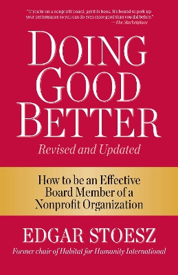 Book cover for Doing Good Better