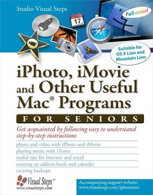 Book cover for iPhoto, iMovie and Other Useful Mac Programs for Seniors