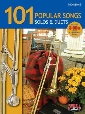 Book cover for 101 Popular Songs for Trombone * Solos & Duets