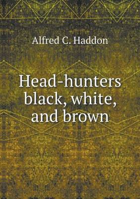 Book cover for Head-hunters black, white, and brown