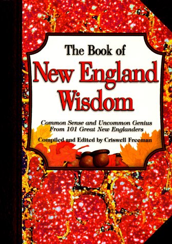 Book cover for The Book of New England Wisdom