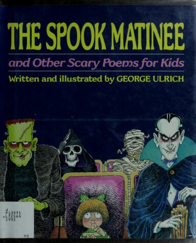 Book cover for Spook Matinee & Other Scary Poems for KI