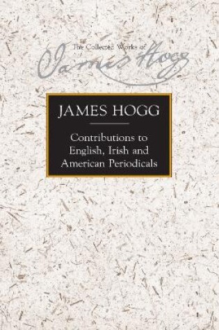 Cover of Contributions to English, Irish and American Periodicals
