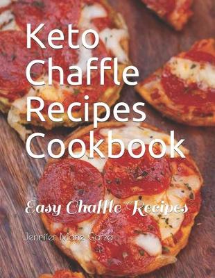 Book cover for Keto Chaffle Recipes Cookbook